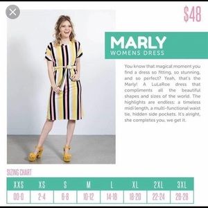 LuLaRoe Dresses - Medium Marley Dress LuLaRoe Dresses - Medium Marley Dress